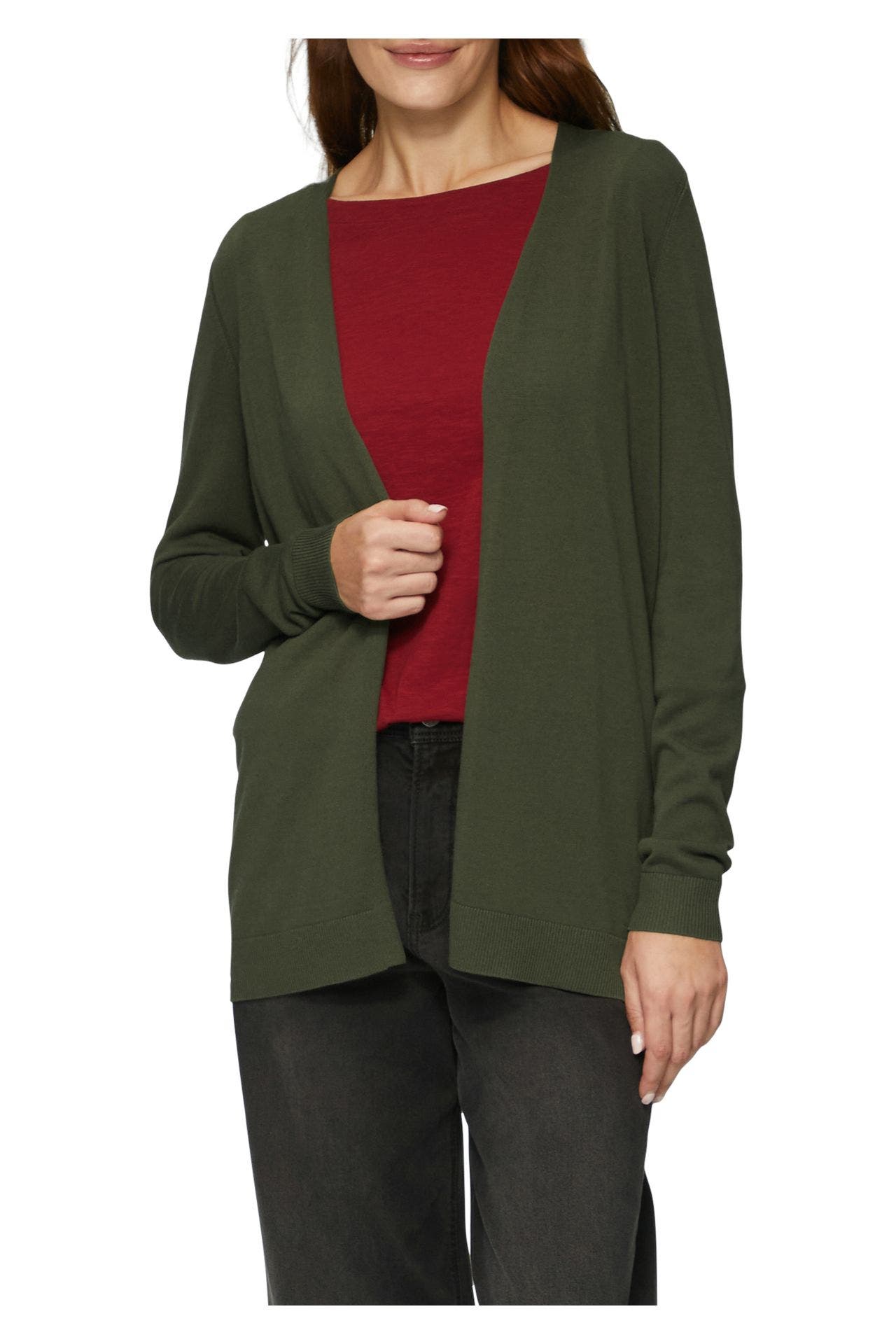 S.OLIVER Strickjacke dunkelgrün, Bild 1