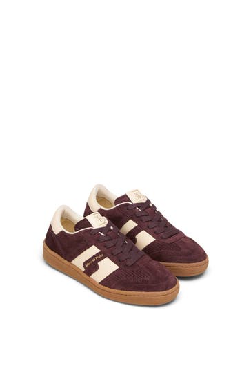 MARC O'POLO Sneaker 'Court' weinrot