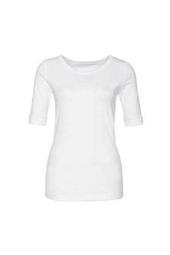 MARC CAIN T-Shirt weiß