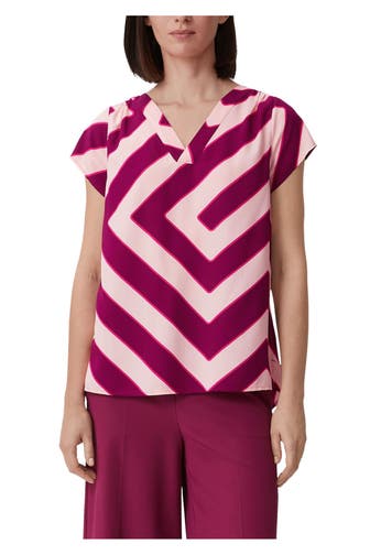 COMMA, Blusenshirt gemustert