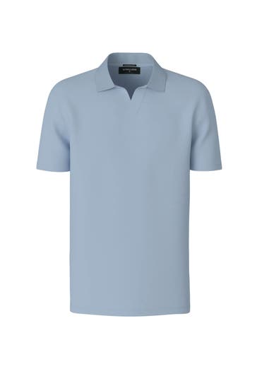 STRELLSON Polo-Shirt 'Pepe' taubenblau