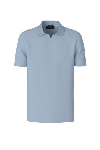 STRELLSON Polo-Shirt 'Pepe' taubenblau