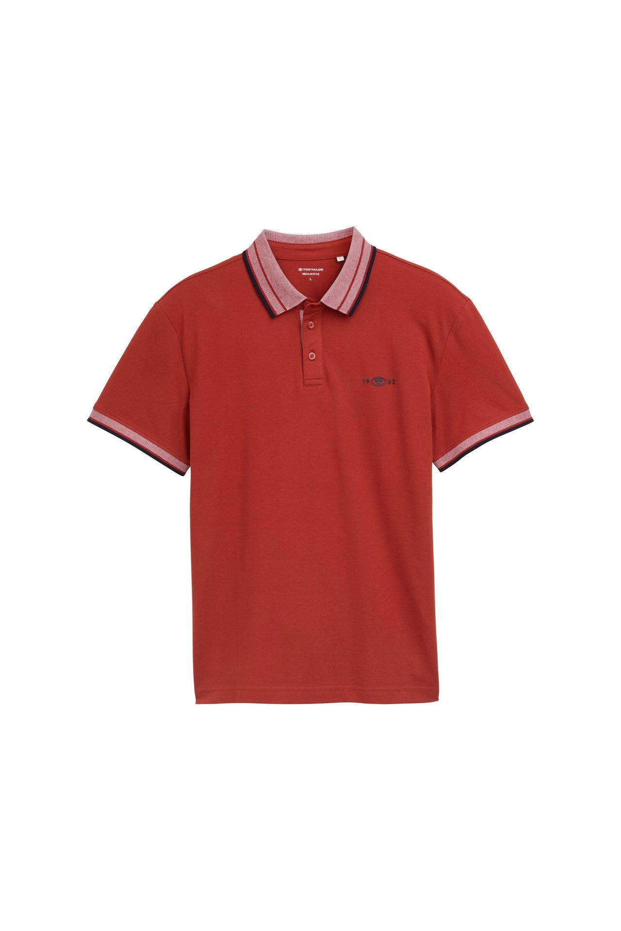 TOM TAILOR Polo-Shirt terracotta, Bild 1