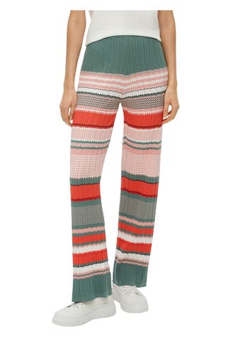 S.OLIVER Strickhose gemustert