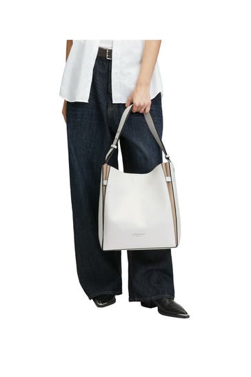 LIEBESKIND BERLIN Schultertasche 'Hobo' ecru