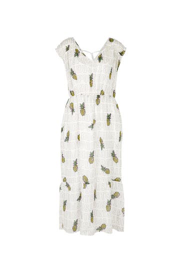 MARC CAIN Midikleid gemustert