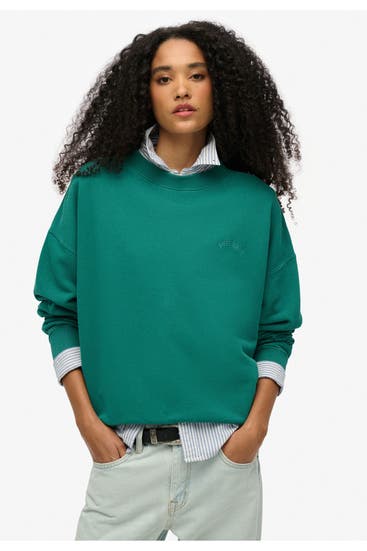 SUPERDRY - Sweatshirt dunkelgrün