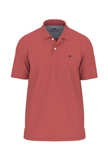 FYNCH-HATTON Polo-Shirt terracotta