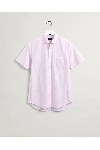 GANT Kurzarmhemd Regular Fit gestreift