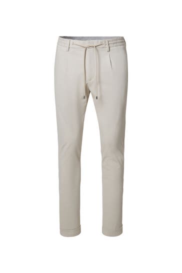 BALDESSARINI Stoffhose creme