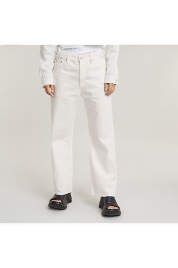 G-STAR - Jeans ecru boyfriend