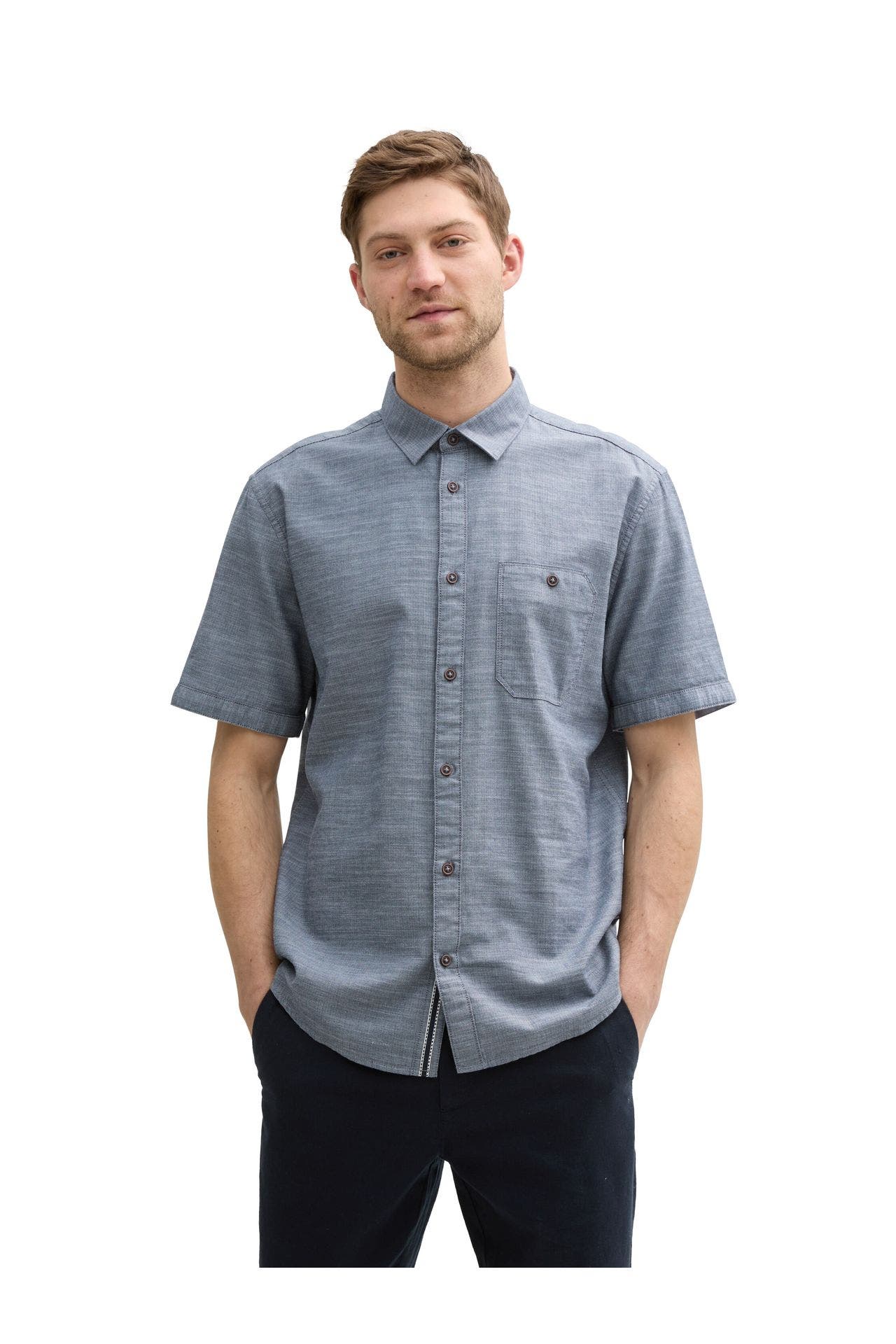 TOM TAILOR Kurzarmhemd Regular Fit, Bild 1