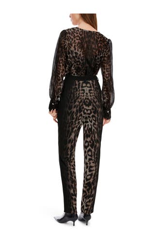 MARC CAIN Stoffhose animal