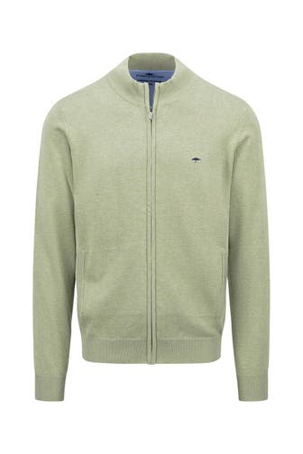 FYNCH-HATTON Strickjacke graugrün