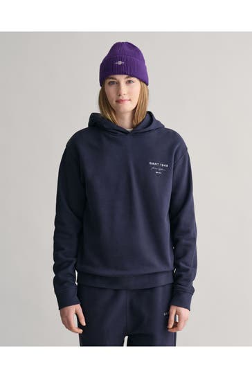 GANT Hoodie navy