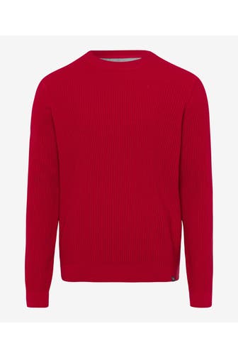BRAX Strickpullover rot