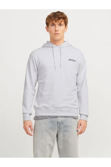 JACK & JONES - Hoodie hellgrau