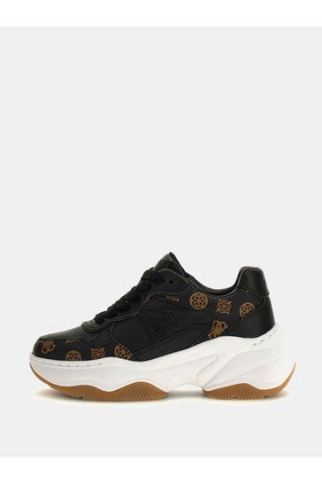 GUESS Sneaker schwarz gemustert