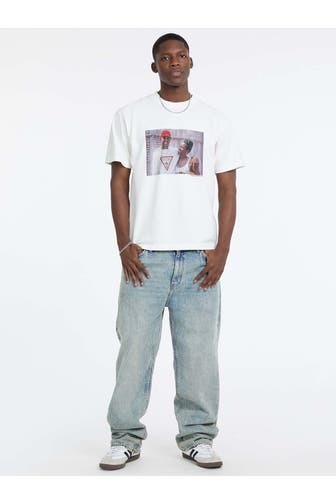 GUESS T-Shirt weiß