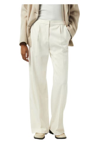 COMMA, Stoffhose weiß