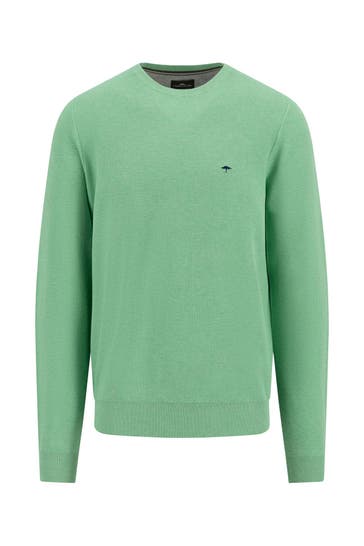 FYNCH-HATTON Strickpullover grün