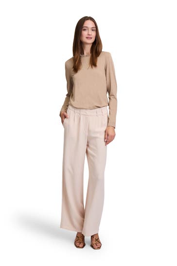 BETTY & CO Longsleeve hellbraun