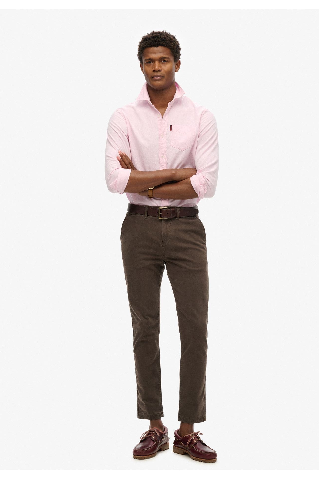 SUPERDRY Chino dunkelbraun, Bild 1
