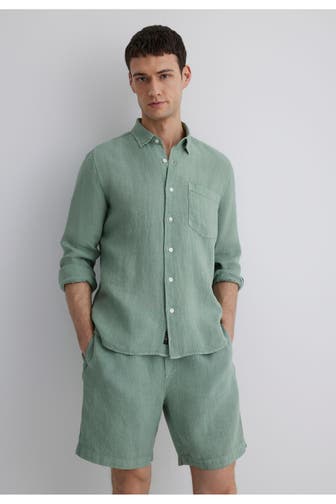 MAVI Leinenhemd jade