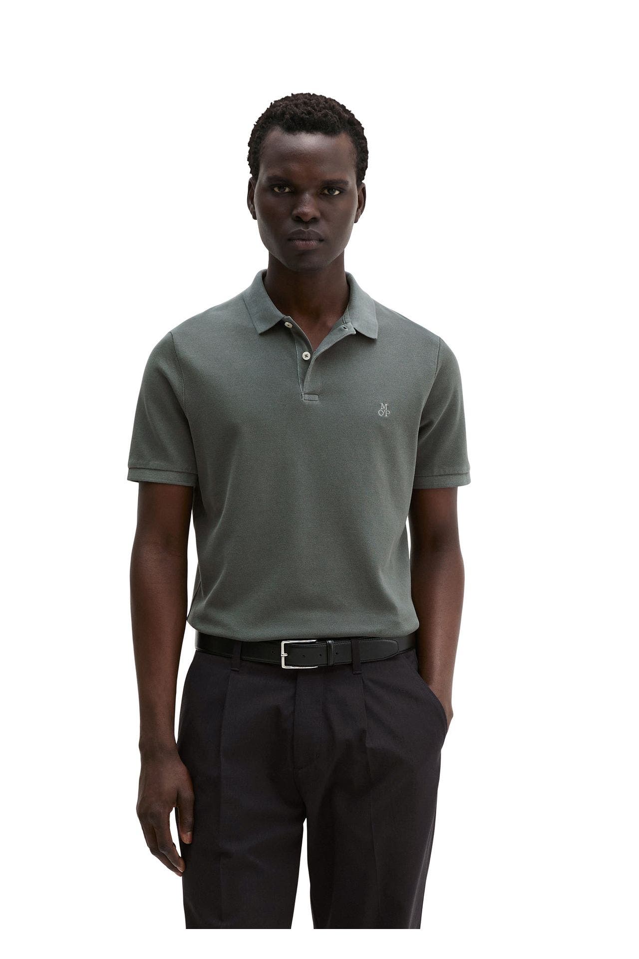 MARC O'POLO Polo-Shirt dunkelgrün, Bild 1
