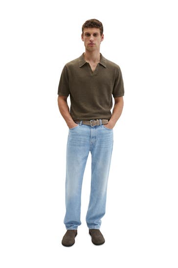 MARC O'POLO Strick-Polo taupe