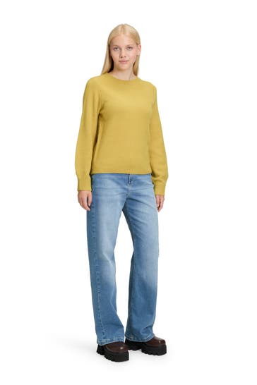 CARTOON Strickpullover senfgelb