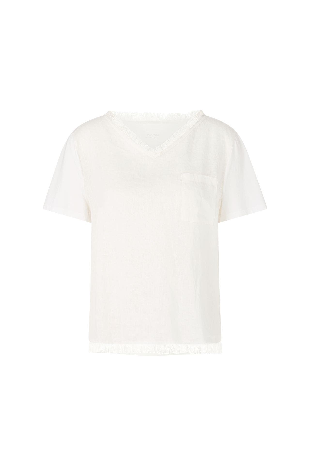 MARC CAIN Leinenshirt weiß, Bild 1