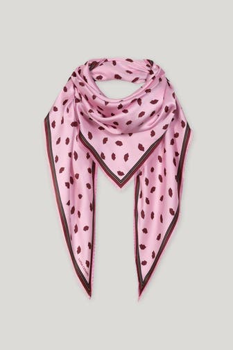 LUISA CERANO Seidentuch gemustert