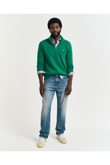 GANT Sweat-Troyer grün