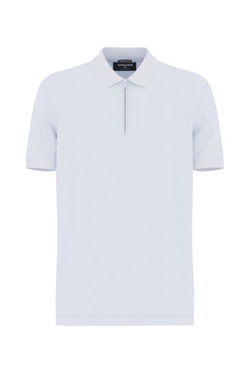 STRELLSON Polo-Shirt weiß