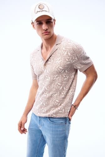 JOOP! JEANS Polo-Shirt 'Pierono' gemustert