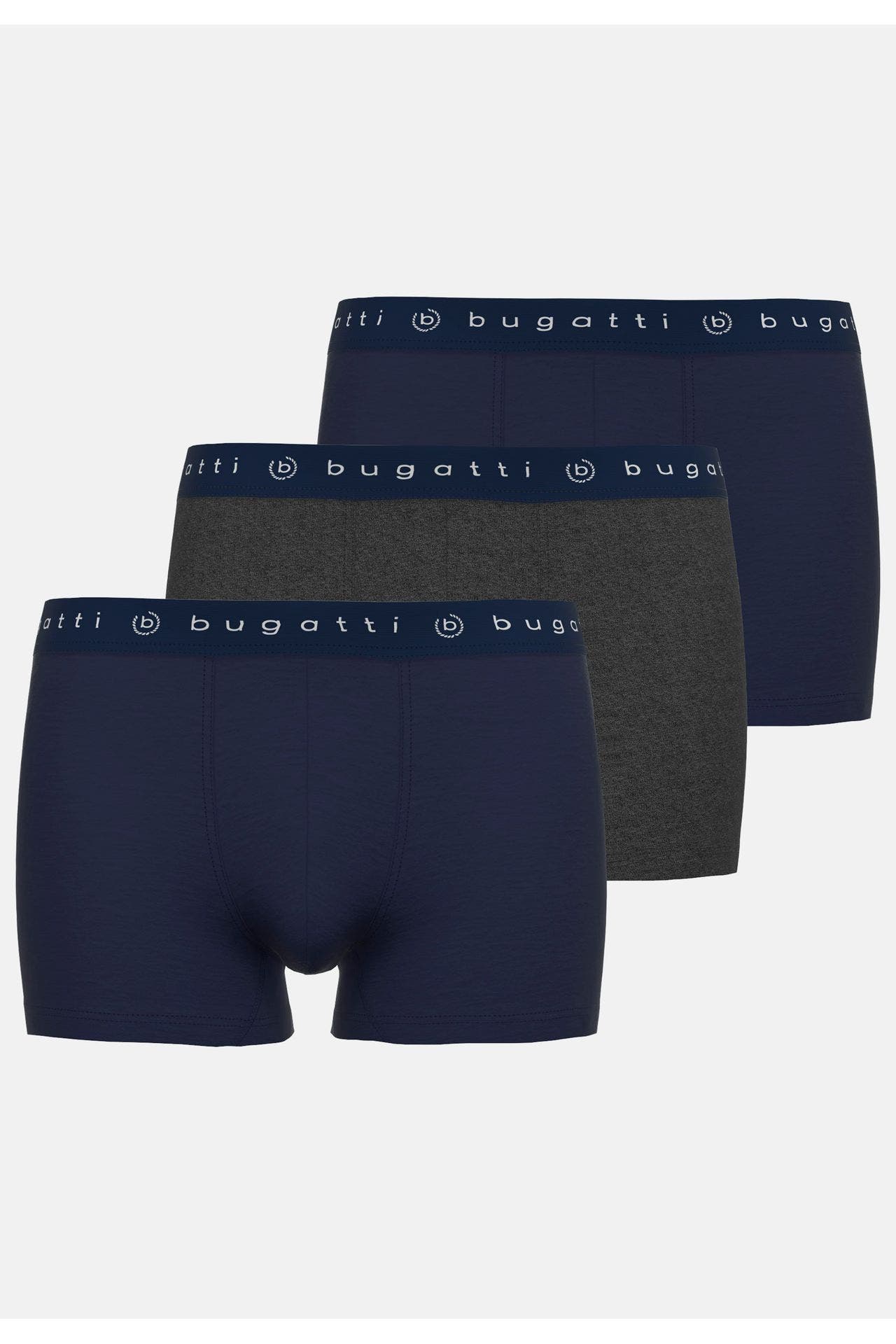 BUGATTI 3er-Pack Boxer Trunks mehrfarbig, Bild 1