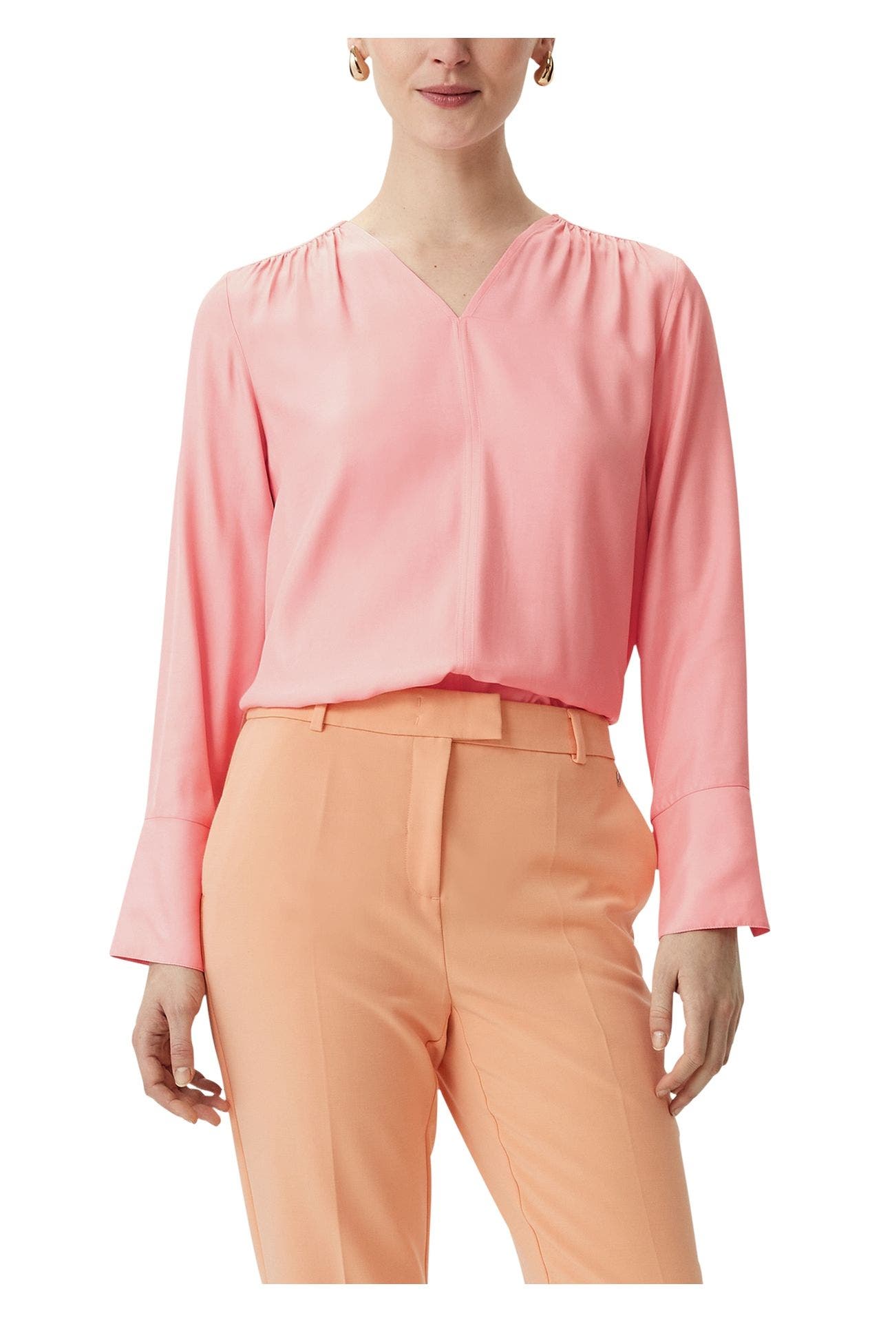 COMMA, Blusenshirt rosa, Bild 1