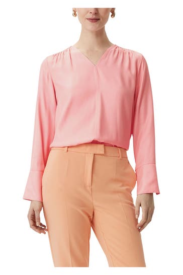 COMMA, Blusenshirt rosa