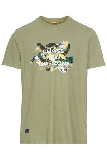 CAMEL ACTIVE T-Shirt grün