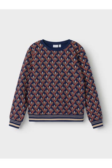 NAME IT - Sweatshirt gemustert