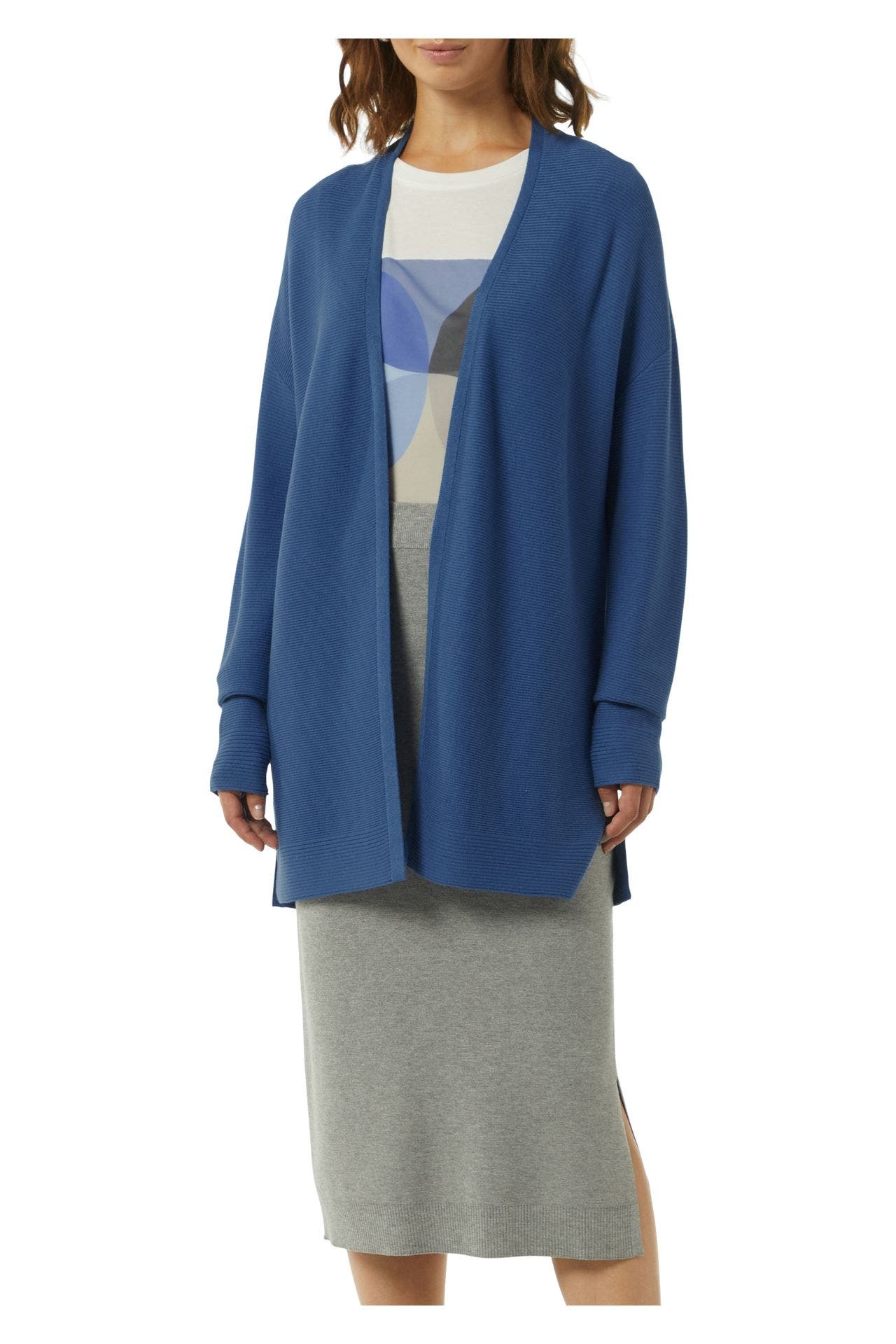 COMMA, Cardigan azurblau, Bild 1