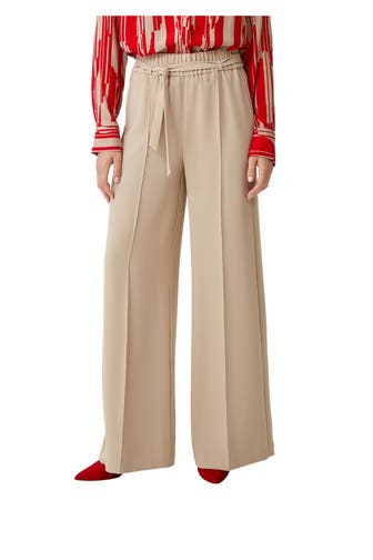 COMMA, Stoffhose beige