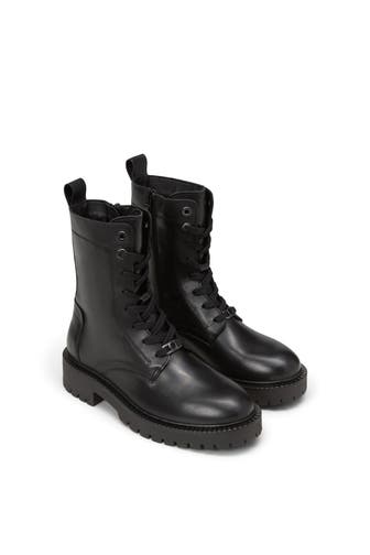 MARC O'POLO Schnürstiefeletten 'Phia' schwarz