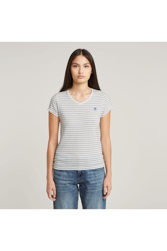 G-STAR T-Shirt gestreift