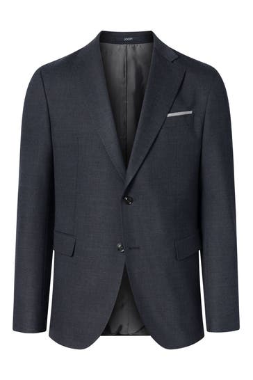 JOOP! Wollmix-Anzug 'Haspar/Bloom' nachtblau