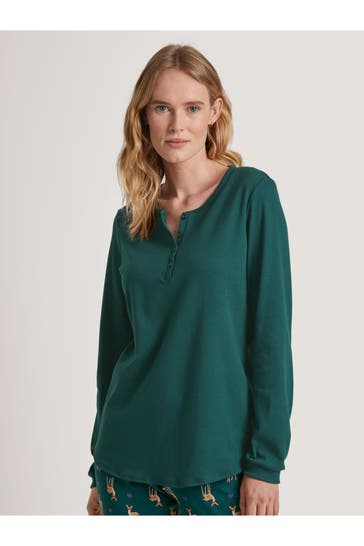 CALIDA Longsleeve waldgrün