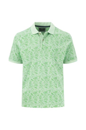 FYNCH-HATTON Polo-Shirt gemustert