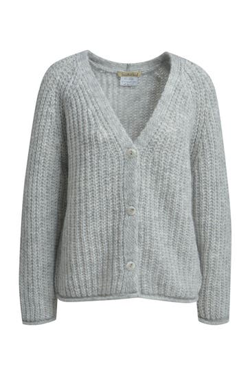 SMITH & SOUL Strickcardigan hellgrau
