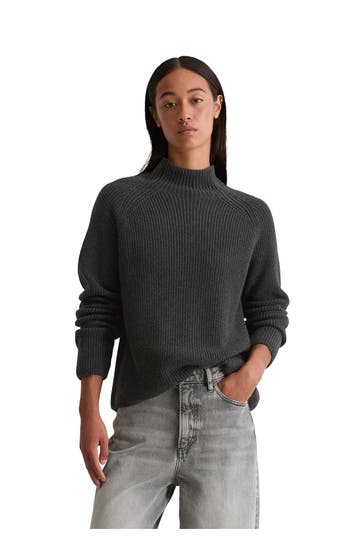 MARC O'POLO Strickpullover dunkelgrau